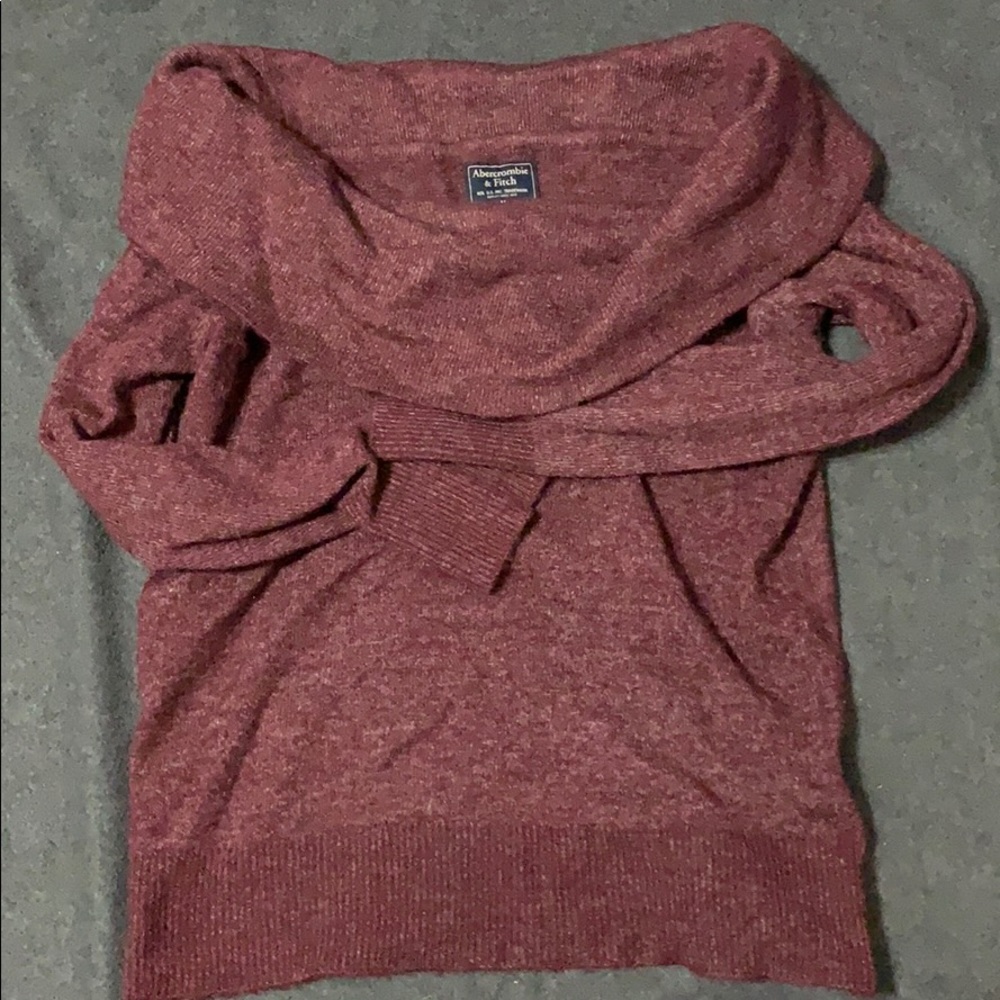 Off the shoulder sweater